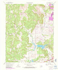 Lake Sahoma 1959 topographic map thumbnail