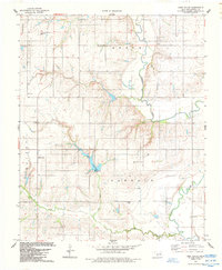 Lake Valley 1984 topographic map thumbnail