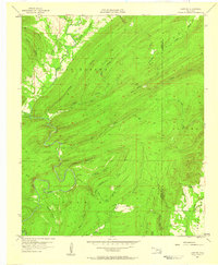 Lane NE 1957 topographic map thumbnail