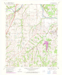 Langston 1970 topographic map thumbnail