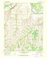 Langston 1970 topographic map thumbnail