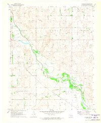 Laverne NE 1971 topographic map thumbnail