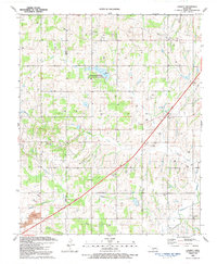 Laverty 1991 topographic map thumbnail