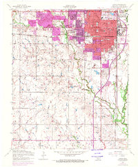 Lawton 1956 topographic map thumbnail