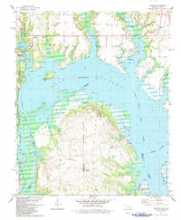 Lebanon 1982 topographic map thumbnail