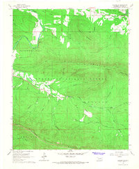 Leflore SE 1966 topographic map thumbnail