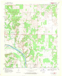 Leon North 1968 topographic map thumbnail