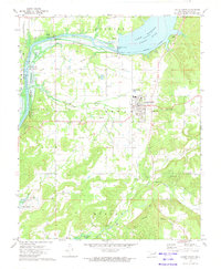 Locust Grove 1972 topographic map thumbnail