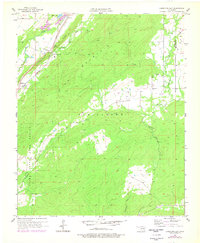 Limestone Gap 1957 topographic map thumbnail