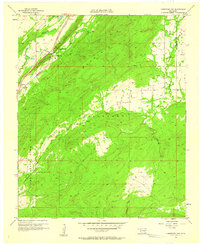 Limestone Gap 1957 topographic map thumbnail