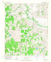 Lindsay SW 1966 topographic map thumbnail