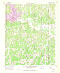 Little Axe 1958 topographic map thumbnail