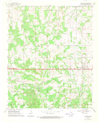 Lone Grove 1969 topographic map thumbnail