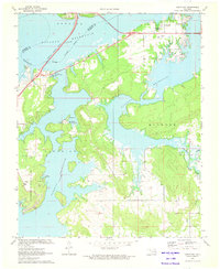 Longtown 1971 topographic map preview