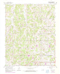 Luther SE 1966 topographic map thumbnail