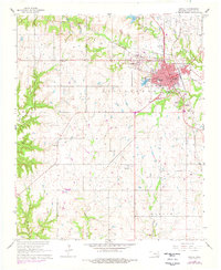 Madill 1963 topographic map thumbnail