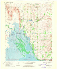 Manchester SW 1969 topographic map thumbnail