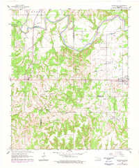 Mannsville 1963 topographic map thumbnail