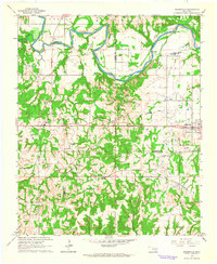 Mannsville 1963 topographic map thumbnail