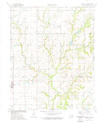 Marshall East 1974 topographic map thumbnail