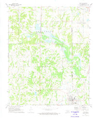 Maud 1972 topographic map thumbnail