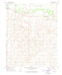 May East 1971 topographic map thumbnail