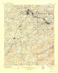 Mc Alester 1909 topographic map thumbnail
