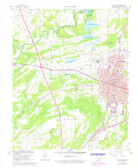 Mc Alester 1967 topographic map thumbnail