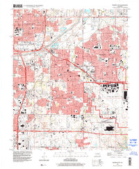 Midwest City 1995 topographic map thumbnail