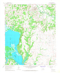 Milburn 1967 topographic map thumbnail