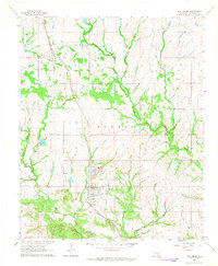 Mill Creek 1963 topographic map thumbnail