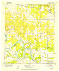 Millerton 1951 topographic map preview