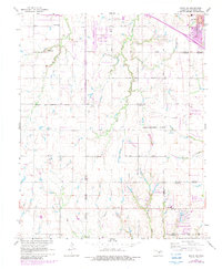Minco NE 1966 topographic map preview