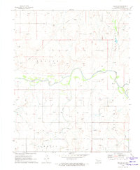 Mocane SW 1971 topographic map thumbnail