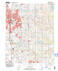 Moore 1995 topographic map thumbnail