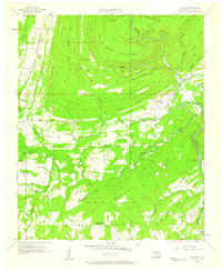 Moyers 1957 topographic map thumbnail