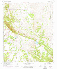 Nebo 1963 topographic map thumbnail