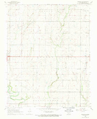 Newkirk SW 1968 topographic map thumbnail