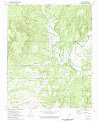 Nicut 1973 topographic map thumbnail