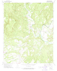 Nicut 1973 topographic map preview