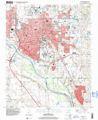Norman 1995 topographic map thumbnail