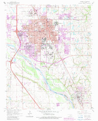 Norman 1965 topographic map thumbnail