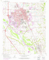 Norman 1965 topographic map thumbnail