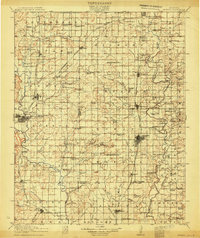 Nowata 1914 topographic map thumbnail