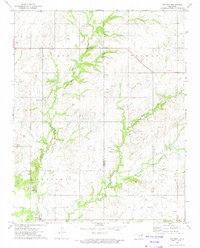 Oglesby 1972 topographic map thumbnail