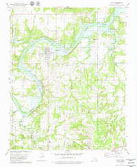 Oilton 1978 topographic map preview