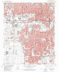 Oklahoma City 1986 topographic map thumbnail