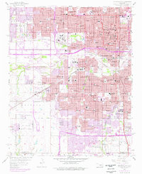 Oklahoma City 1956 topographic map thumbnail