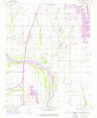 Oklahoma City SE 1956 topographic map preview