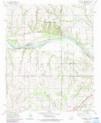 Oklahoma City SW 1965 topographic map thumbnail